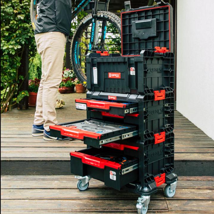 Produktbild Tool Brothers Toolbrothers RHINO L Mobiler Transportroller ECO Rollbrett 506 x 325 x 140 mm mit 4 Lenkrollen und (100 kg)
