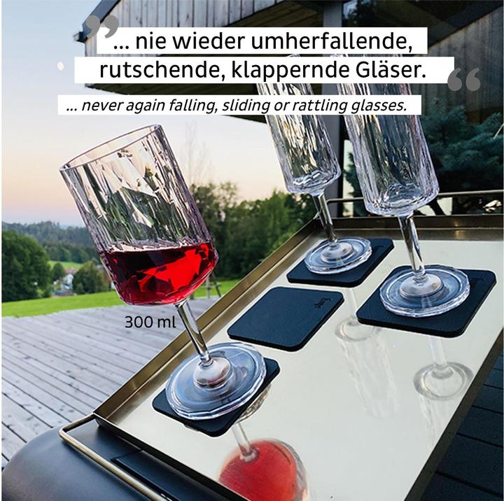 Produktbild Silwy Magnet-Kunststoffgläser Wein (30 cl, 2 Gläser, Weingläser Set)