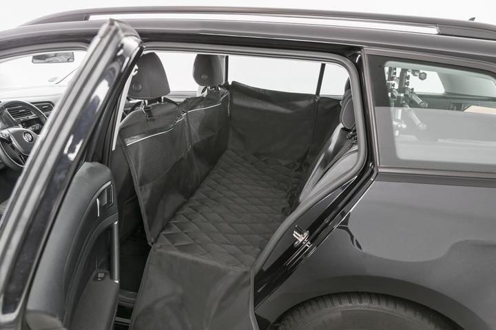Produktbild Trixie Auto-Schondecke Mit Seitenteilen, 1.55 x 1.30 m, schwarz (Hund, Waschbar)