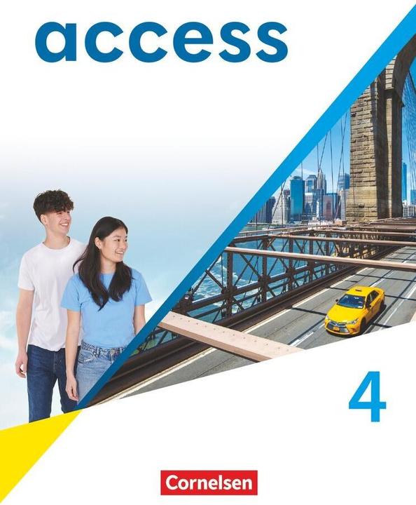 Produktbild Access, Allgemeine Ausgabe 2022, Band 4: 8. Schuljahr, Schulbuch, Kartoniert (Deutsch, Philip Devlin, Annette Leithner-Brauns, Gwendolyn Whittaker, Birgit Ohmsieder, Marcel Sprunkel, Sydney Thorne, Friederike von Bremen, Melissa Jane Thomson, Ailsa Campbell, Anette Fritsch, 2025)