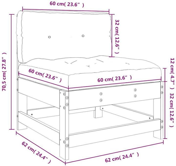 Actual product image VidaXL Romane
