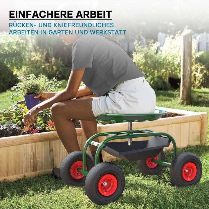 Actual product image Wiltec Gartenwagen (150 kg)