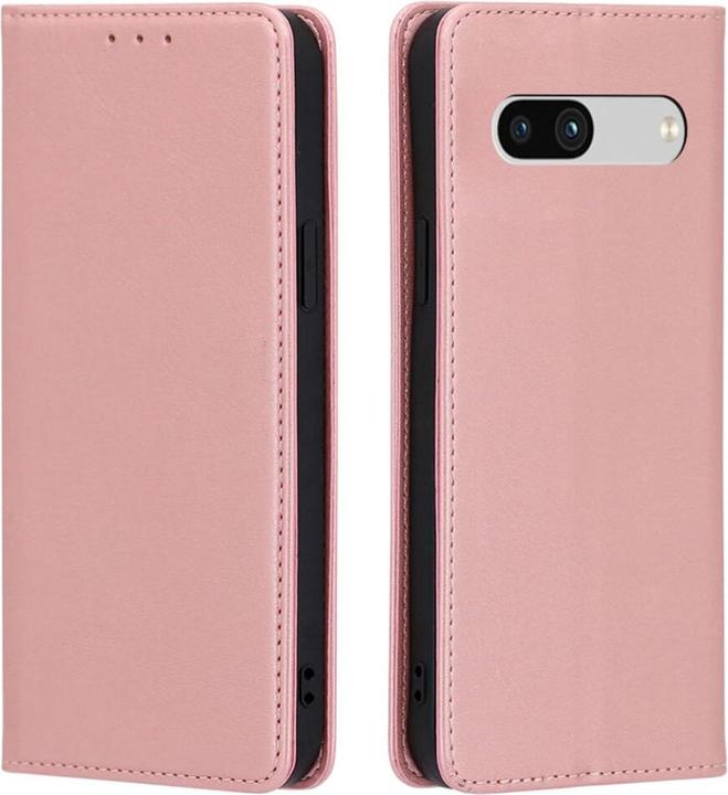 Cover-Discount Google Pixel 7a - Stand Flip Case Hülle rosa (Google Pixel 7a)
