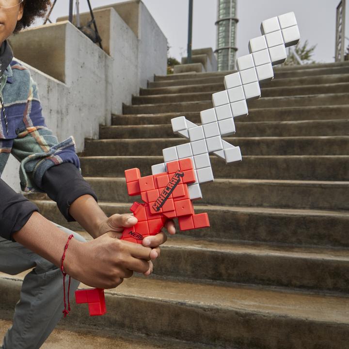 Actual product image Nerf Minecraft Heartstealer Sword