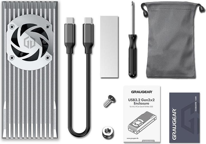 Produktbild Graugear G-M206-20G-F (M.2 2280, M.2 2242, M.2 2230, M.2 2260)