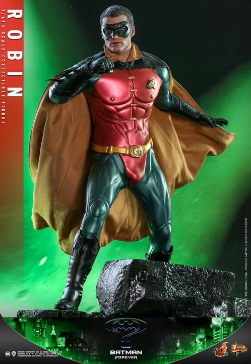 Actual product image Hot Toys Batman Forever "Robin" 1/6 Movie Masterpiece Action Figure