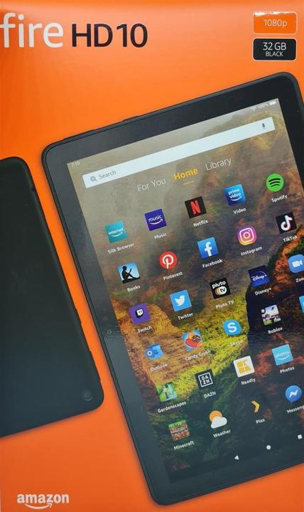 Actual product image Amazon Fire HD 10 (10.10", 32 GB, Black)