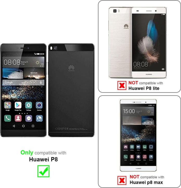 Produktbild Cadorabo TPU S-Line Cover (Huawei P8)