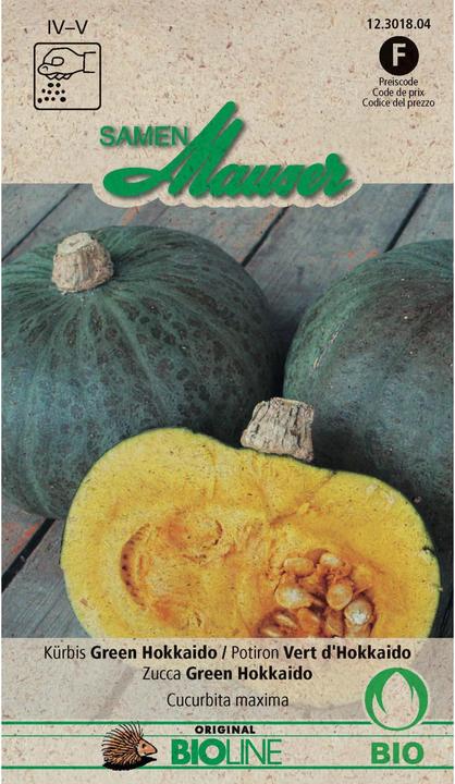 Produktbild Samen Mauser Kürbis Green Hokkaido (Gemüsesamen)