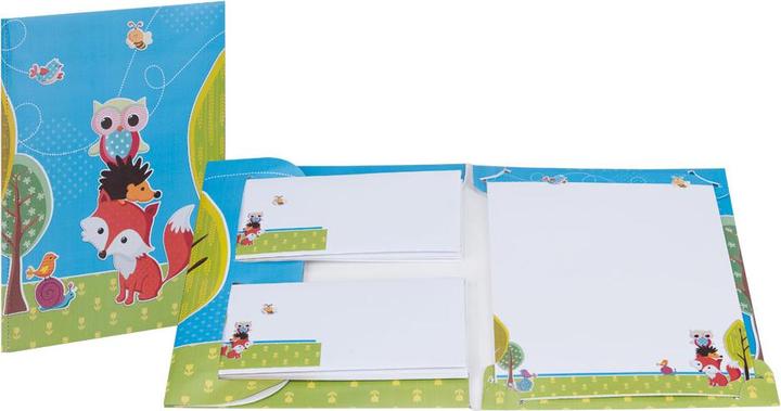 Produktbild Rössler Kinder-Papeterie Waldtiere (165 x 235 mm, 10 x)