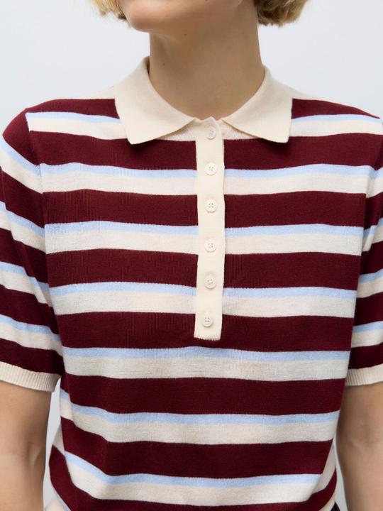 Actual product image Vero Moda AWSIKITA Gestricktes Poloshirt Polo (L)