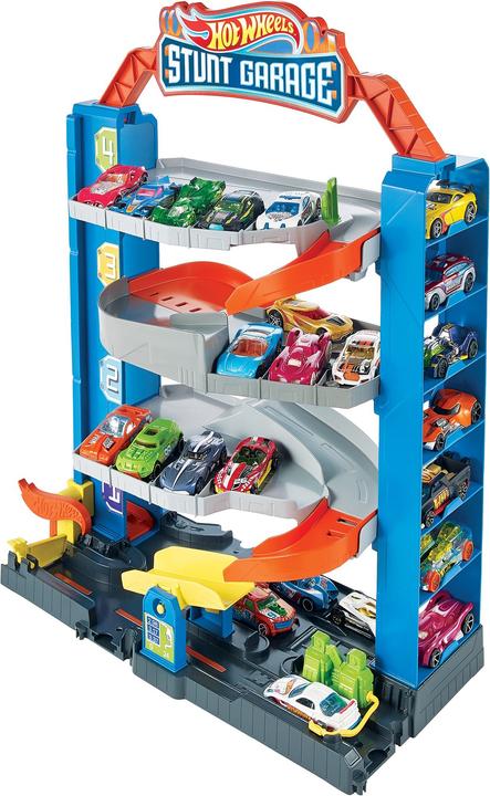 Actual product image Hot Wheels Stunt Garage, play set