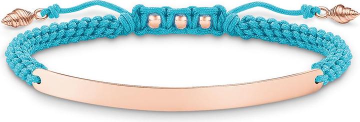 Thomas Sabo Armband Muschel (21 cm, Kunststoff, Silber)