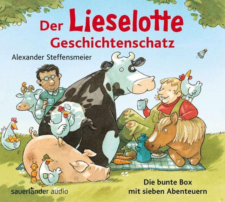 Produktbild Der Lieselotte Geschichtenschatz (Martin Reinl, Bernd Kohlhepp, Steffensmeier Alexander, Alexander Steffensmeier, Jürgen Treyz, Dirk Kauffels, Deutsch)