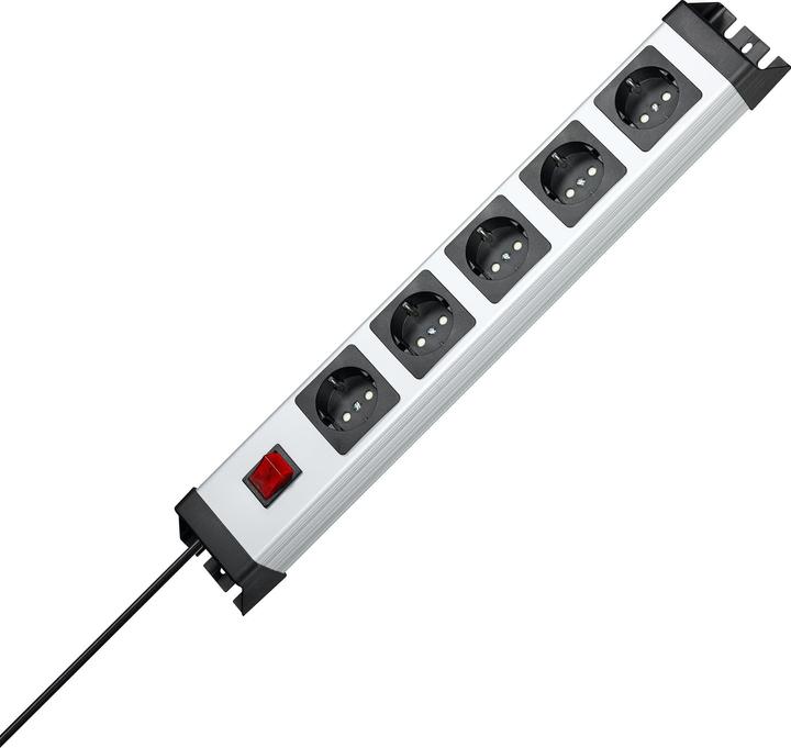 Actual product image Kopp Mains multiple unit 5 way (5 x, CEE 7/3, 1.40 m)