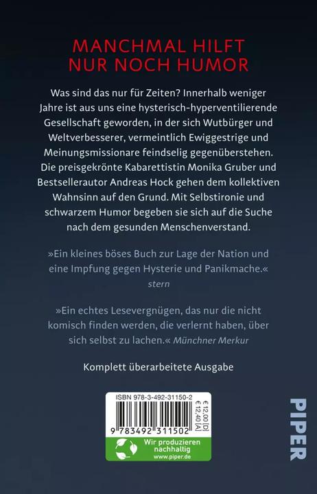 Produktbild Und erlöse uns von den Blöden (Deutsch, Andreas Hock, Monika Gruber, 2022)
