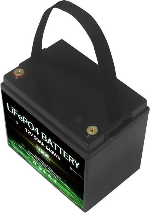 Produktbild Supersolar LifePo4 Batterie 12,8V 50Ah BMS Bluetooth (12.80 V, 50 Ah)