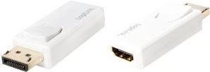 Image du produit LogiLink DisplayPort 1.2 4K vers HDMI (HDMI, 6.20 cm)