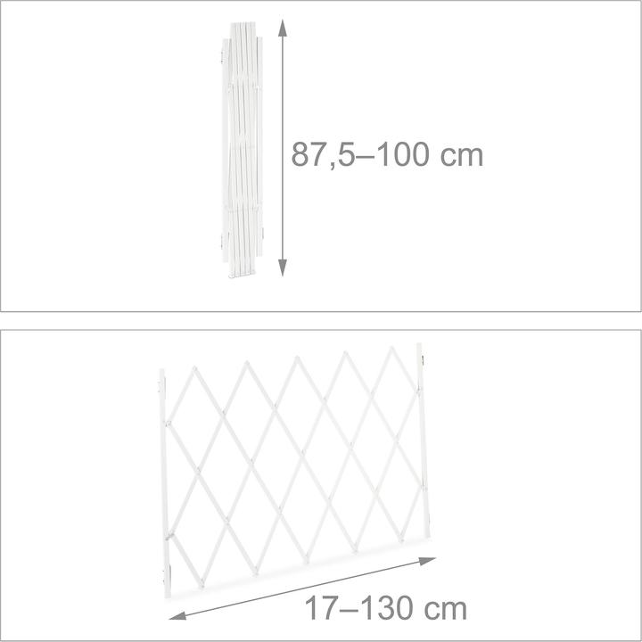 Produktbild Relaxdays Hundeabsperrgitter (3 cm)