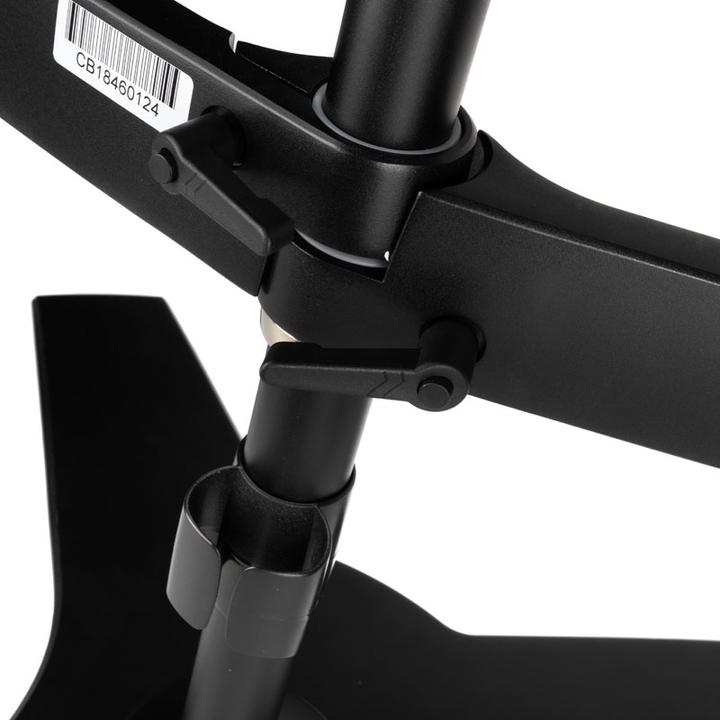 Produktbild Silverstone SST-ARM23BS-L - Dual Monitorarm (Tisch, 32.01")