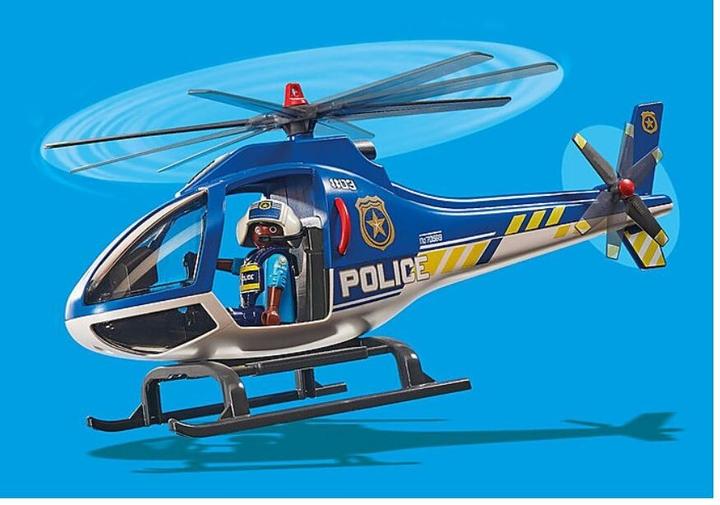 Actual product image Playmobil Police helicopter: parachute chase (70569, Playmobil City Life)