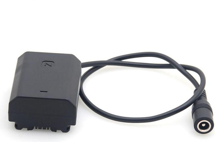 Produktbild Caruba Sony NP FZ100 Volldecodierung Dummy Akku (gerades Kabel) (Kamera Akku)