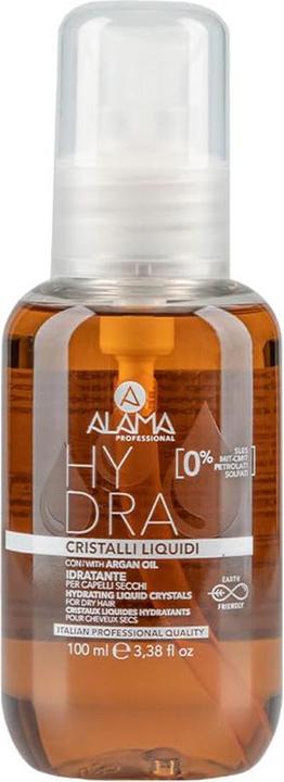 Alama Professional Hydra Hydrating Liquid Crystals with Argan Oil for Dry Hair 100ml (100 ml)