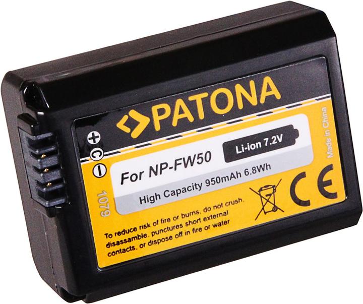 Produktbild Patona Sony NP-FW50 Akku (Kamera Akku)