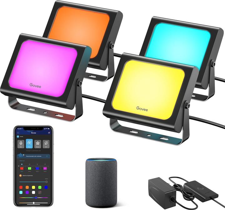 Produktbild Govee LED-Scheinwerfer (330 lm, IP65)