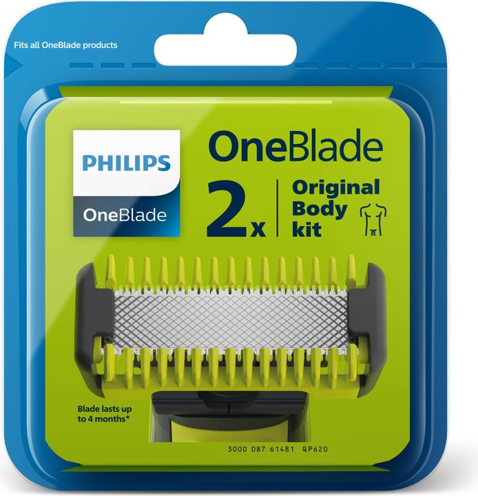 Actual product image Philips OneBlade Face + Body Kit (2 x)