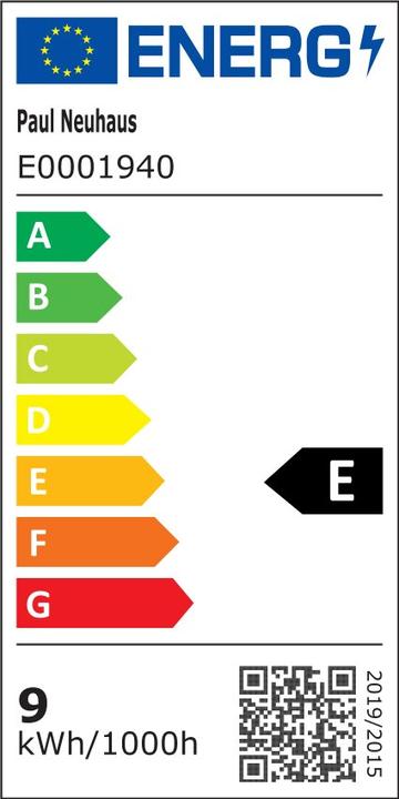 Energie-Label Paul Neuhaus Contura (850 lm)