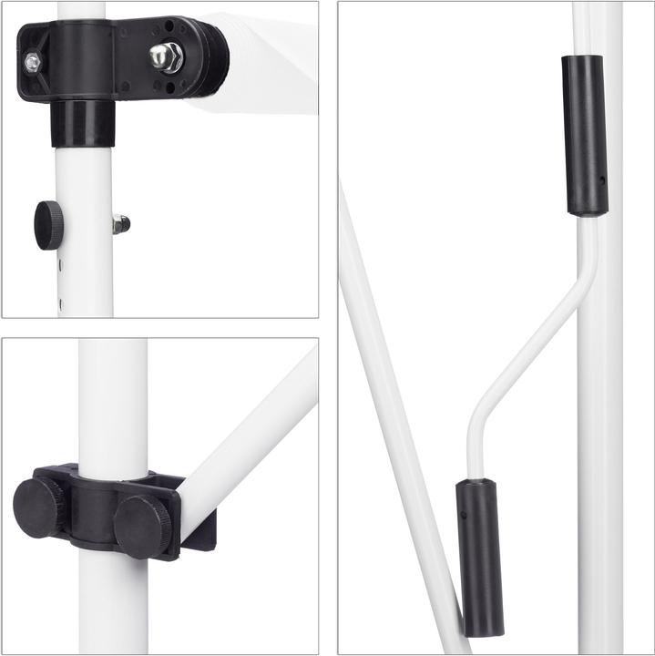 Image du produit Relaxdays Marquise de balcon sans perçage (2.50 m)