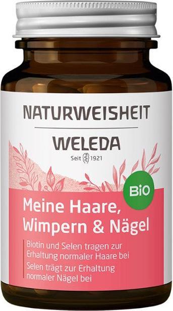 Actual product image Weleda NATURAL WISDOM My Hair Eyelashes & Nails Caps (92 Piece, Capsules, 251 g)