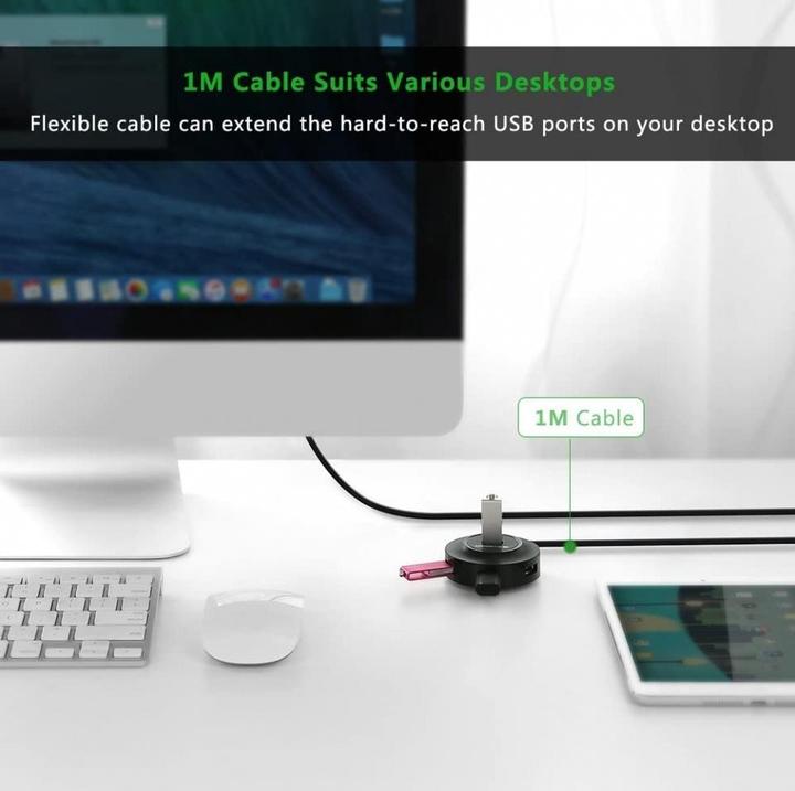 Produktbild Ugreen 4-Fach USB 2.0 Hub (USB-A, 4 Ports)