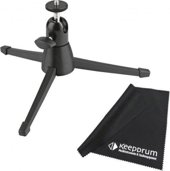 Actual product image K&M 19783 Camera table tripod Tripod with cloth (Plastic)