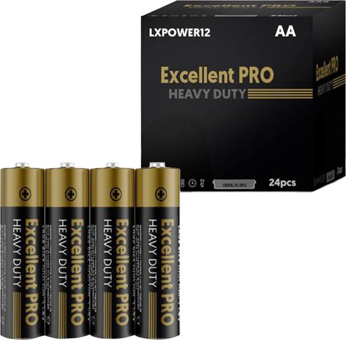 Image du produit GP Batteries EXCELLENT PRO R6/AA BATTERIE 1,5V, Packung mit 24 Stück (24 pcs, AA)