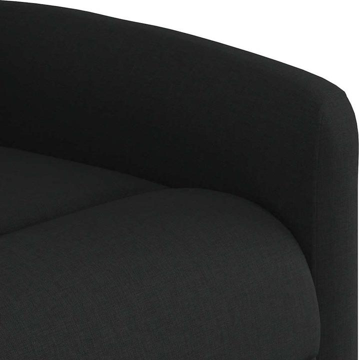 Immagine prodotto VidaXL Poltrona massaggiante elettrica con ausilio per la risalita, tessuto nero