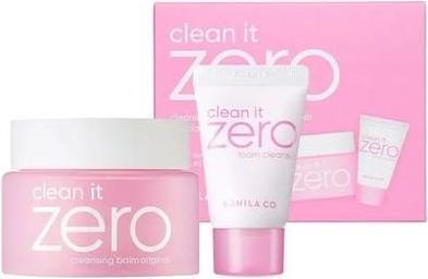 Immagine prodotto NoName Banilaset Clean It Zero Balsamo detergente 100ml e Schiuma detergente 30ml (Set per la cura del viso)