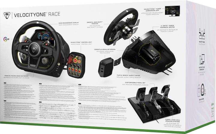 Actual product image Turtle Beach Velocity One Race Wheel & Pedal System (Xbox One S, PC, Xbox One X)