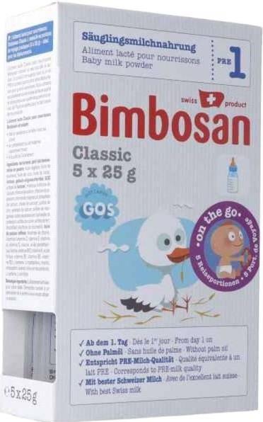 Immagine prodotto Bimbosan Classic 1 (125 g, dalla nascita)