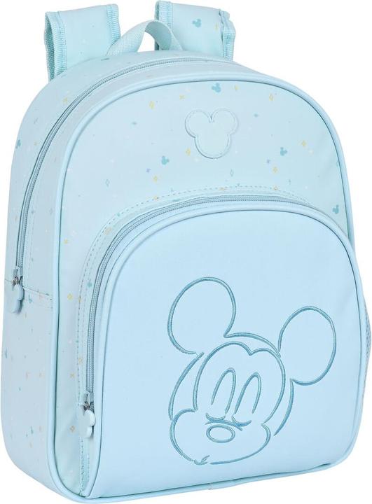 Mickey Mouse Club House Schulrucksack Mickey Mouse Clubhouse Baby Hellblau (28 x 34 x 10 cm)