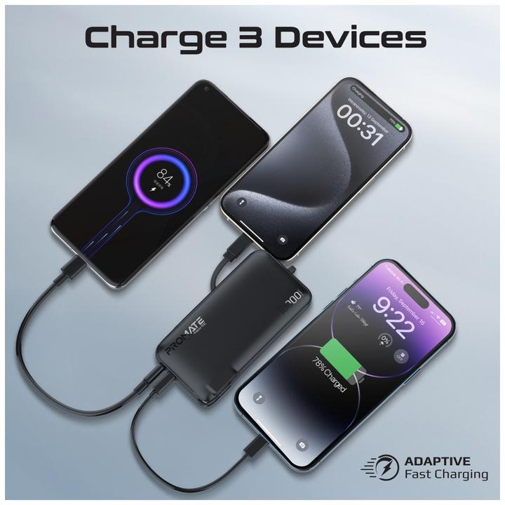 Immagine prodotto ProMate PowerPack-10C Powerbank 10000mAh (10000 mAh, 62.50 W, 36 Wh)