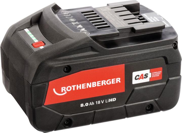 Rothenberger RO BP18/8 Li-HD Akku - 18 V / 8,0 Ah ( 1000002549 ) (18 V)