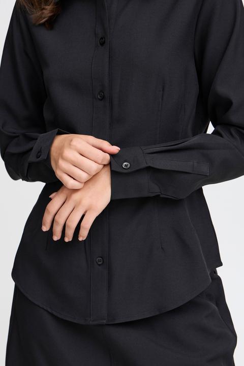 Actual product image B.young BYMMMIDDE SHORT SHIRT 20815531 (38)
