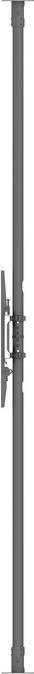 Actual product image Multibrackets Floor ceiling mount with dopper tube, VESA 200x