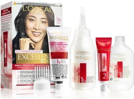 Image du produit L'Oréal Paris Crème d'excellence pour cheveux permanents (100 Noir)