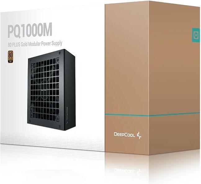 Actual product image Deepcool PQ1000M ATX12V V2.4, 1000 W, 80 PLUS Gold Certified (1000 W)