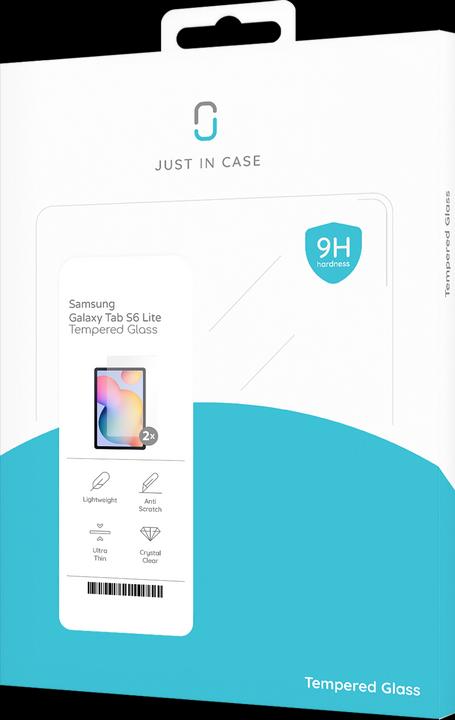 Actual product image Cazy Protective glass compatible with Samsung Galaxy Tab S6 Lite screen protector tempered glass - 2 (2 Piece, Galaxy Tab S6 Lite)