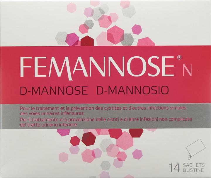 Actual product image Femannose D-Mannose (14 Piece, 4 g)
