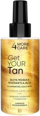 Actual product image NoName Get Your Tan! Golden Illuminating Mist 150ml More4Care (150 ml)